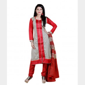 Neela’s  Classic Kameez and shalwar in soft Cotton fabric with soft Cotton Dupatta